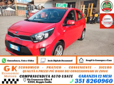 Kia Picanto 1.0 12V EcoGPL 5 porte Active, BENZINA\GPL CON SCADENZA 2028, EURO 6B, OK NEOPATENTATI, GARANZIA L.12 MESI