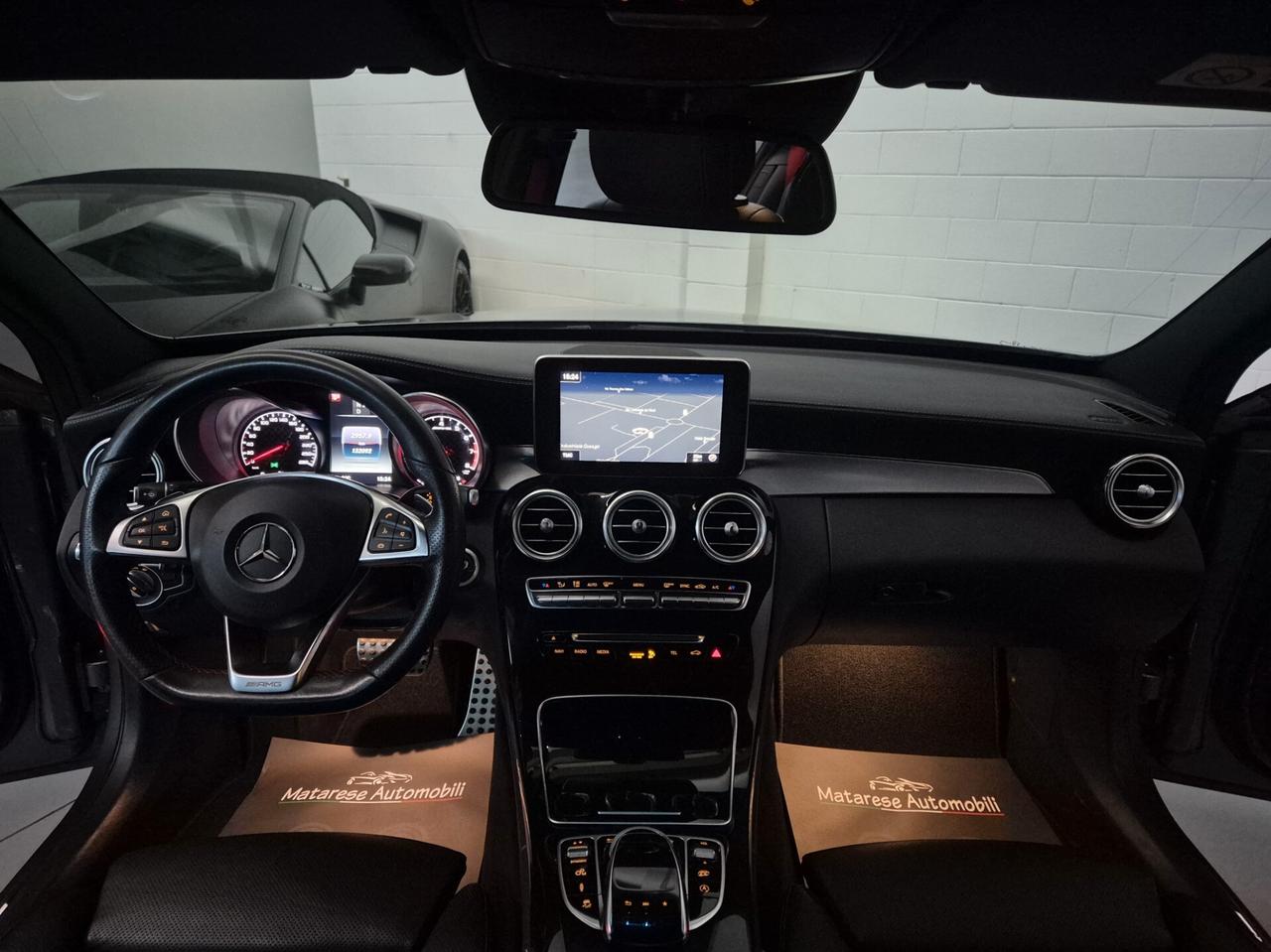 Mercedes-Benz C 43 AMG 4Matic 3.0cc 367cv FullLed Burmester GaranziaFull