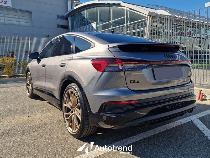 Audi Q4 e-tron Sportback SPB 50 e-tron 299 CV Quattro S Line Edition in Conto vendita