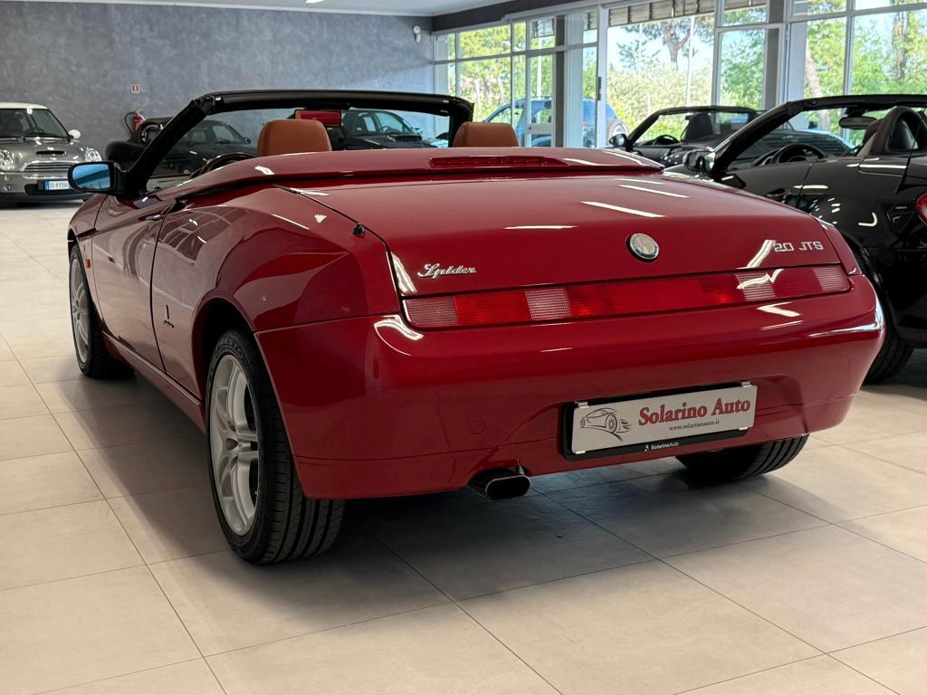 ALFA ROMEO Spider 2.0i JTS 16V cat- ROSSO ALFA - PELLE CUOIO - ASI