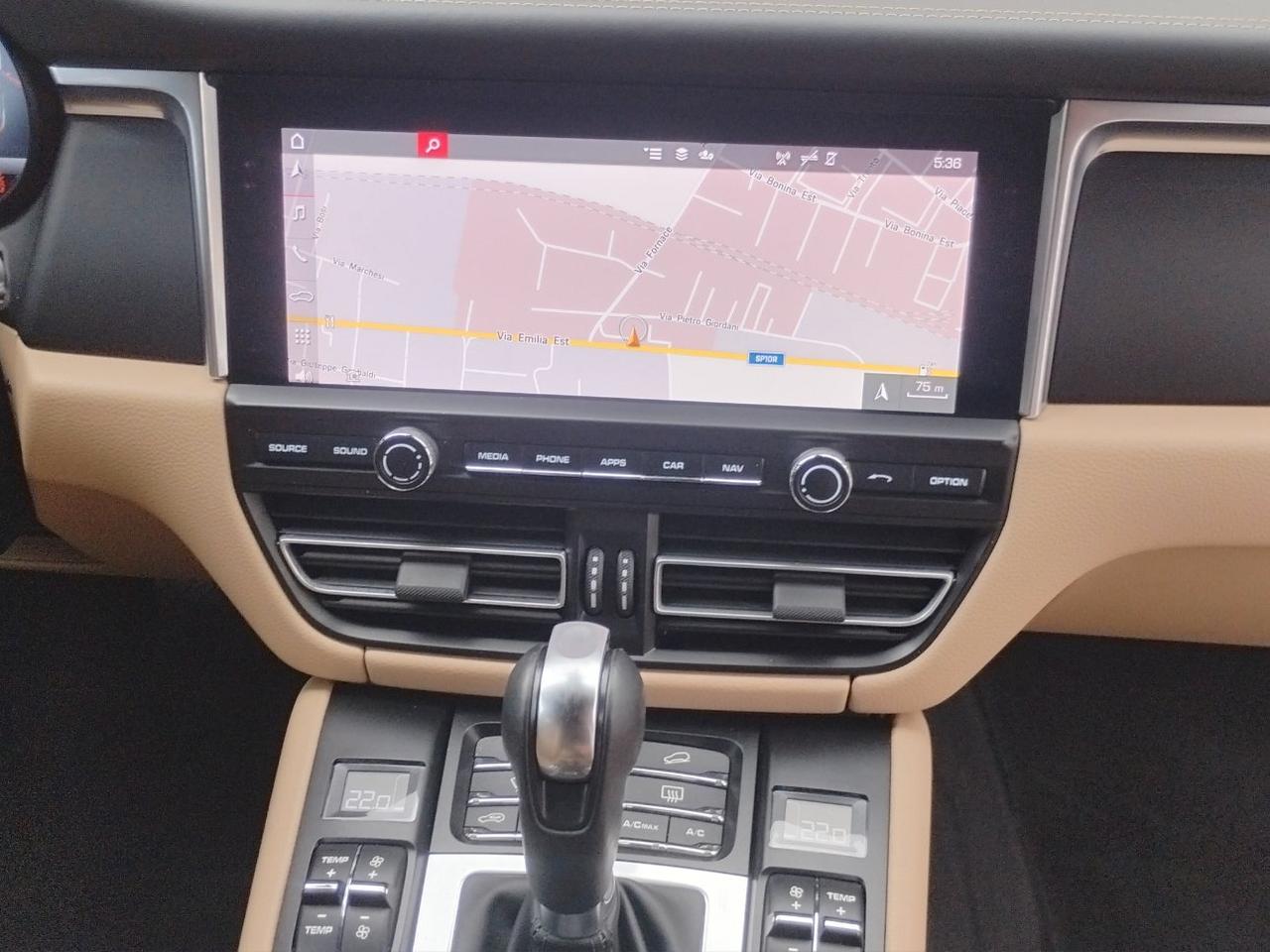 Porsche Macan 2.0 245cv pdk.CERCHI 21.TELECAMERA 360