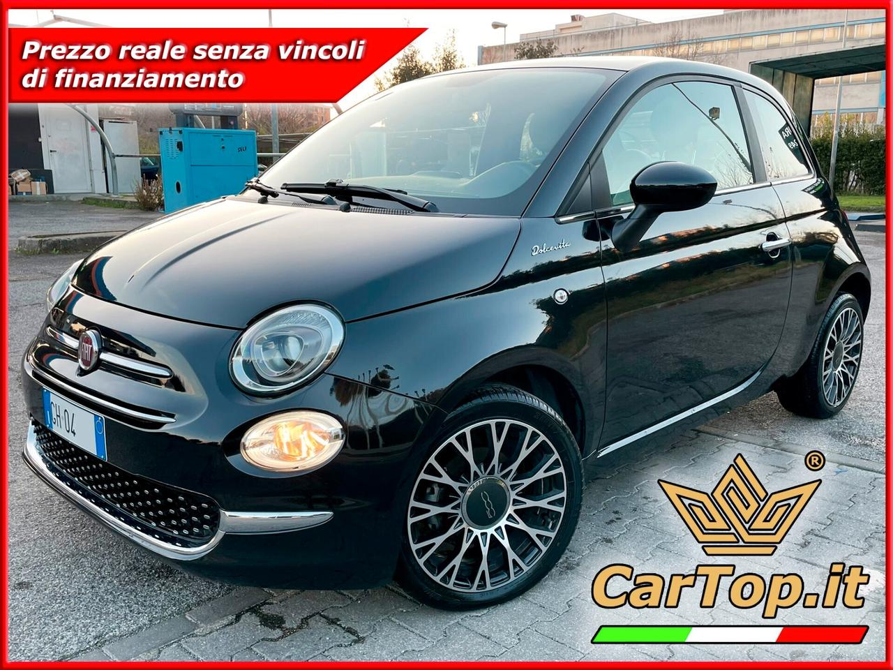 Fiat 500 1.0 70 CV HYBRID DOLCEVITA 16" TAGLIANDATA COMPLETAMENTE