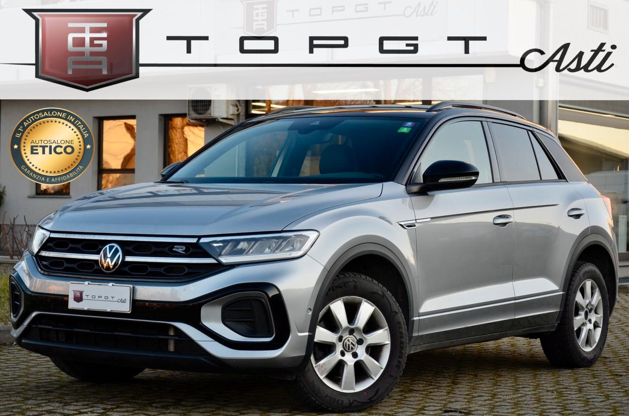 VOLKSWAGEN T-ROC 2.0 TDI R-LINE 150cv DSG, GARANZIA UFF VW, UFF ITALIANA, EURO 6D, FARI FULL LED, 18", PERMUTE