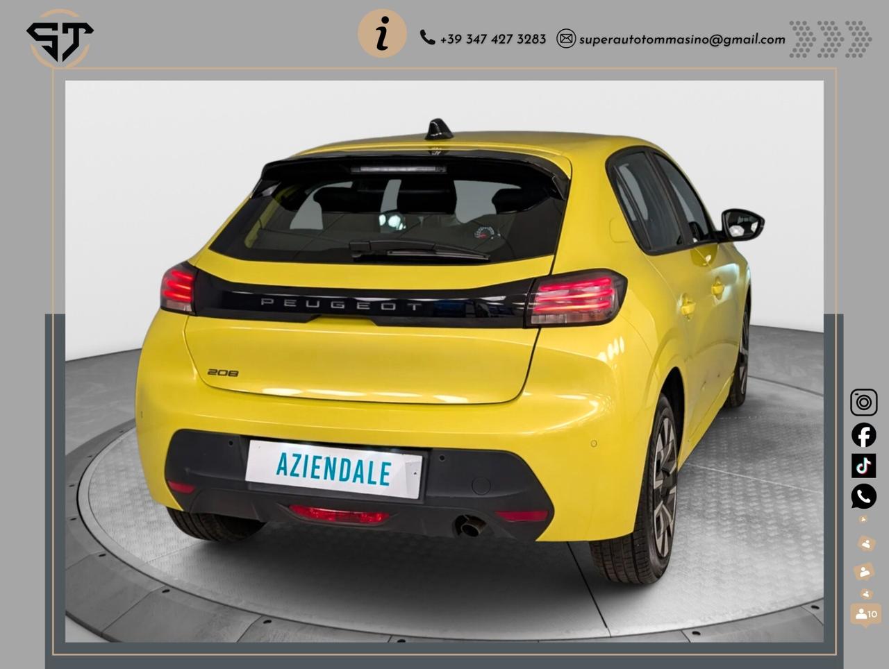 Peugeot 208 PureTech 100 Stop&Start 5 porte Active