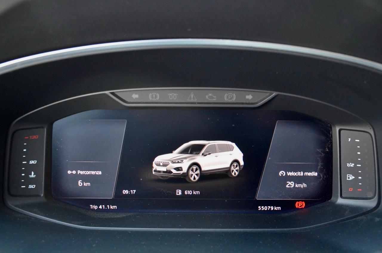 SEAT TARRACO 1.5 TSI STYLE 150cv, EURO 6D, UFF ITALIANA, SERVICE CON FATTURE DIMOSTRABILI, FARI LED, RETROCAMERA, PERMUTE