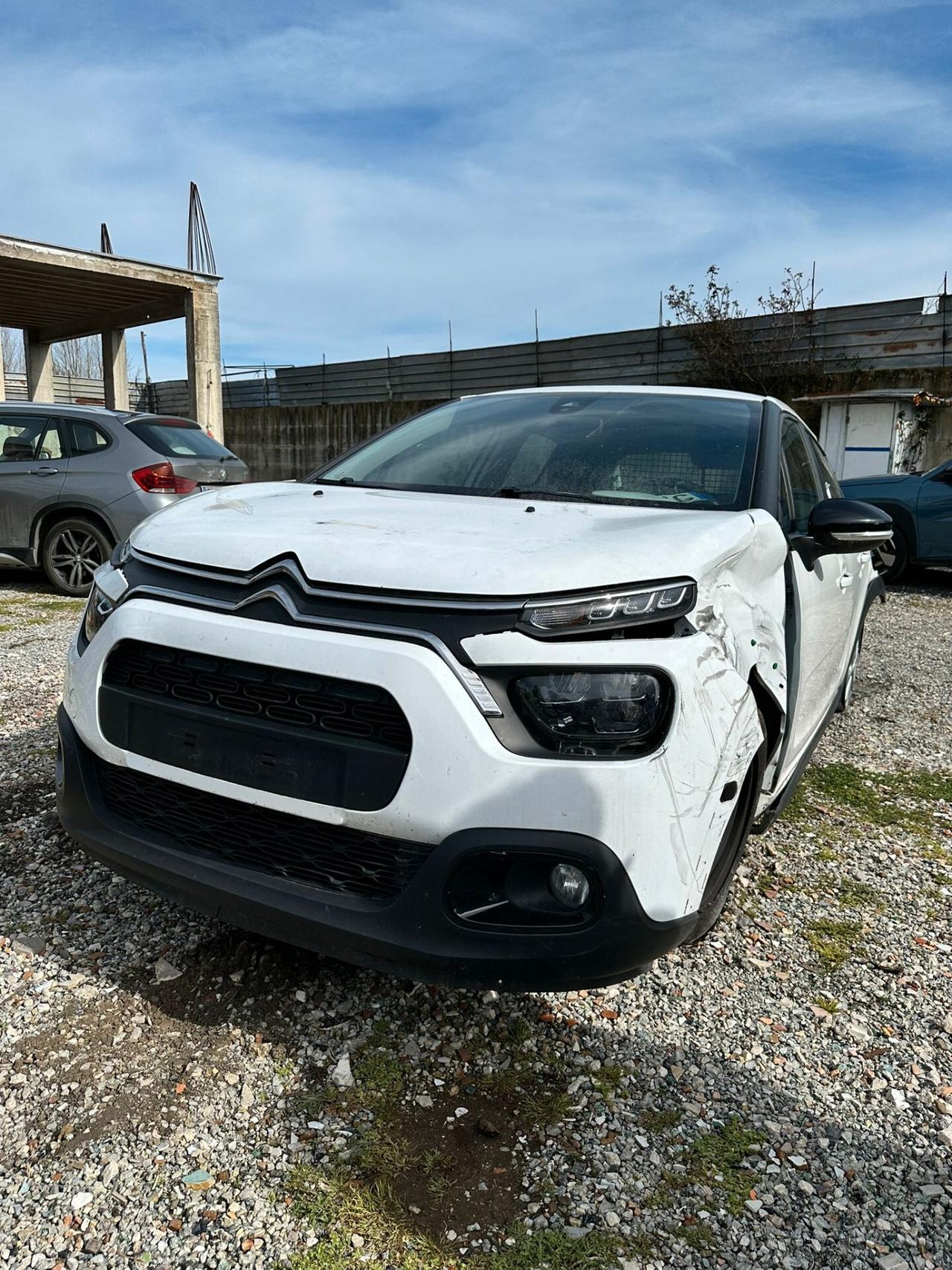 Citroen C3 1.5 Diesel 2023 sinistrata