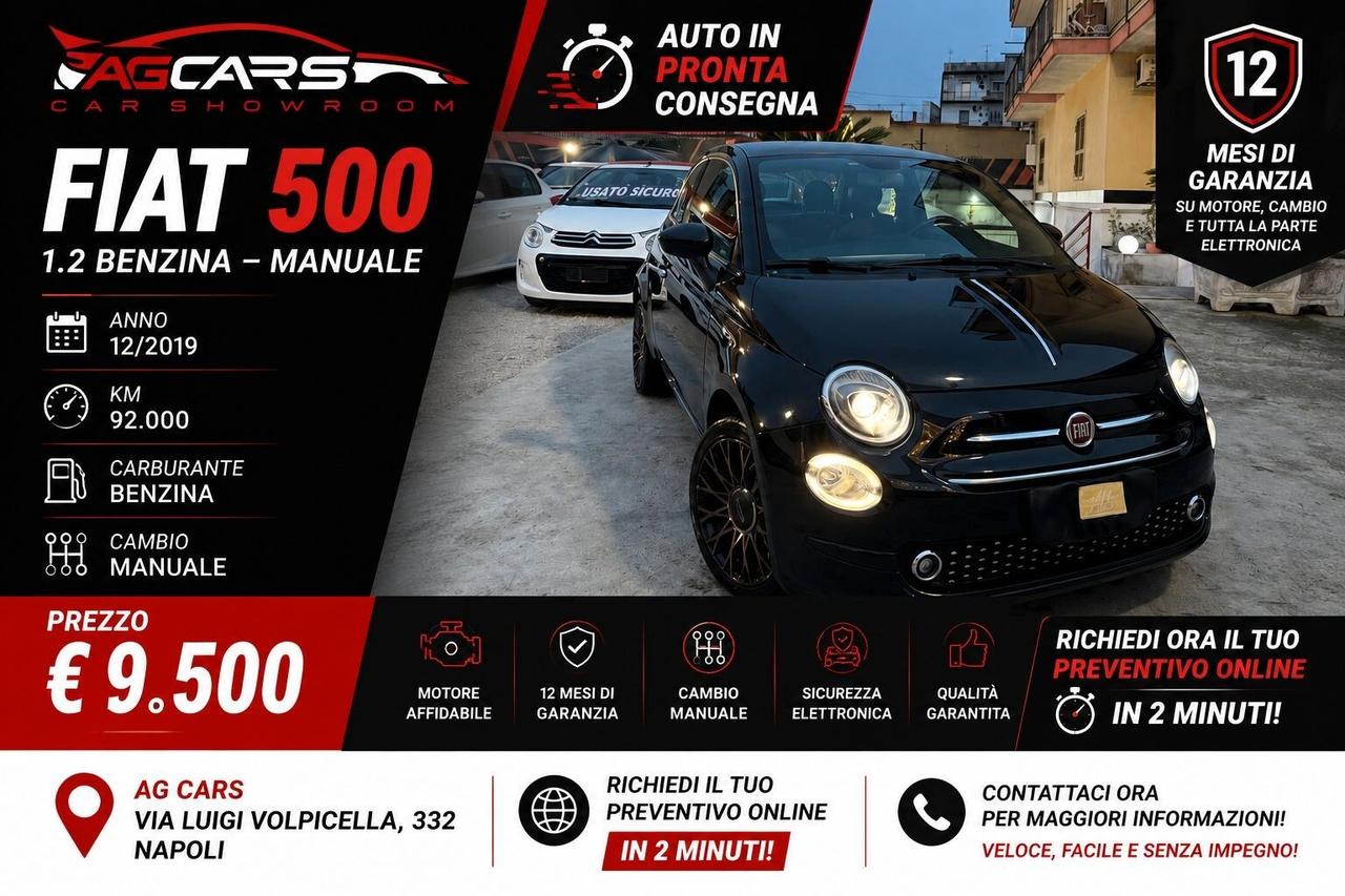 Fiat 500 1.2 120° ANNIVERSARY SPECIAL