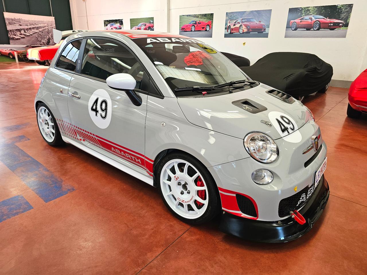 Abarth 500 assetto corsa targata