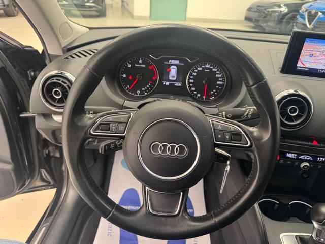 AUDI A3 SPB 1.6 TDI 105 CV S-Tronic S-Line