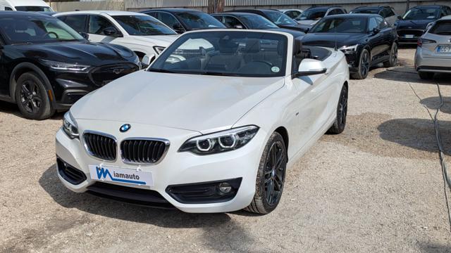 BMW 218 218d Cabrio Advantage 150cv DRIVE MODE NAVIGATORE
