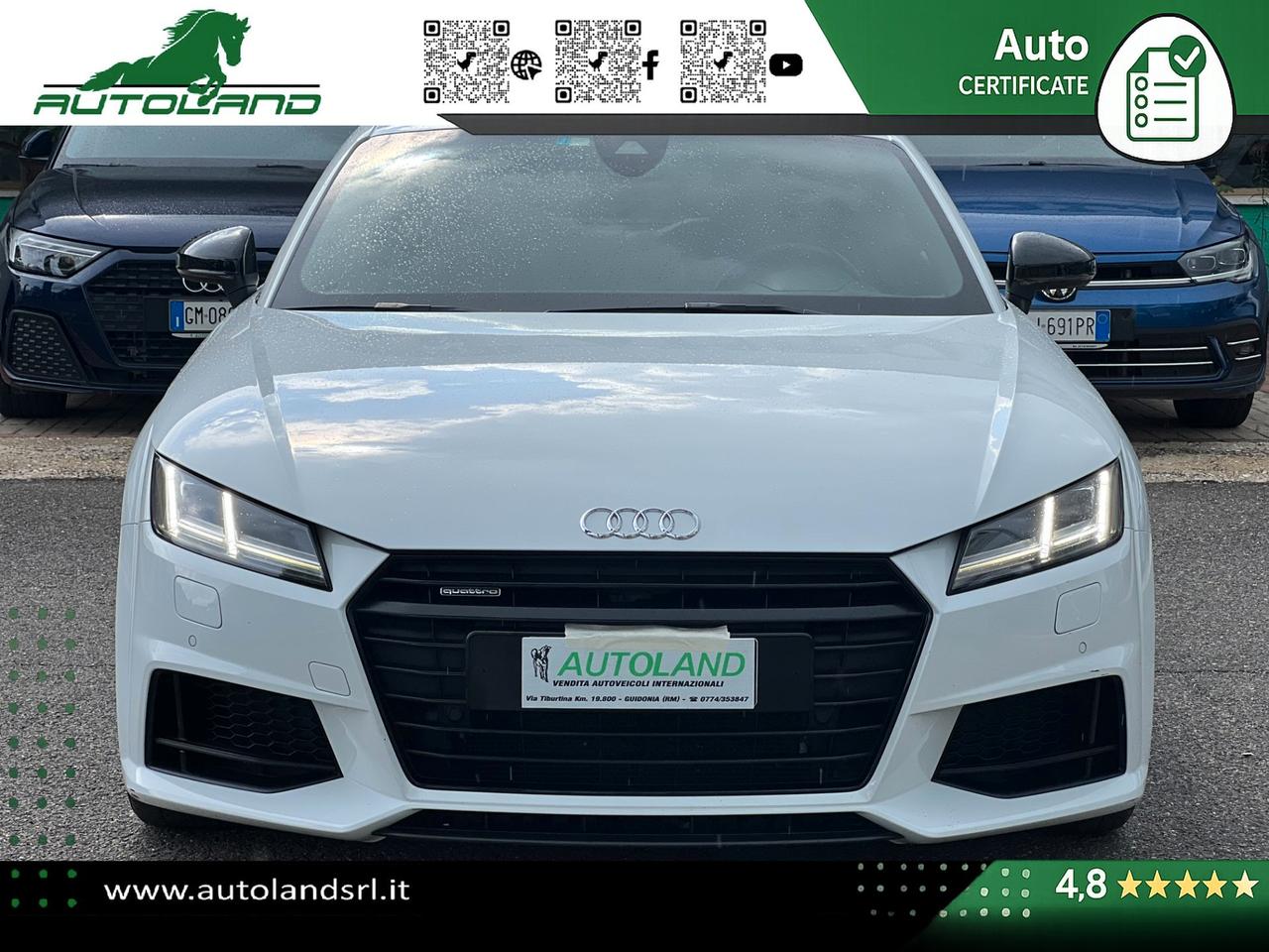 Audi TT Coupe 2.0 tfsi S line QUATTRO REVO Stage 3 - B&O - Matrix - MMI Plus - Retrocamera