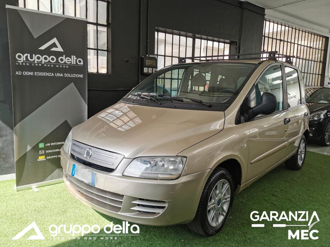 Fiat Multipla 1.6 16v N/P GANCIO TRAINO GARANZIA 12 MESI