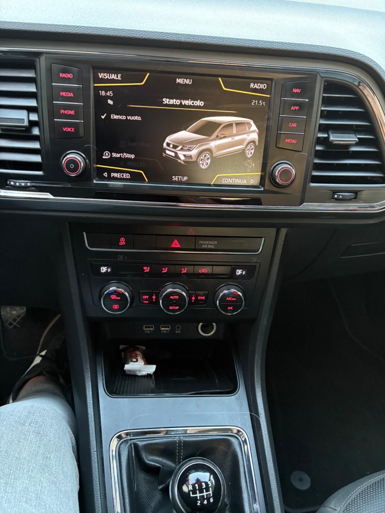 Seat Ateca 1.6 TDI anno 2017 ful perfetta