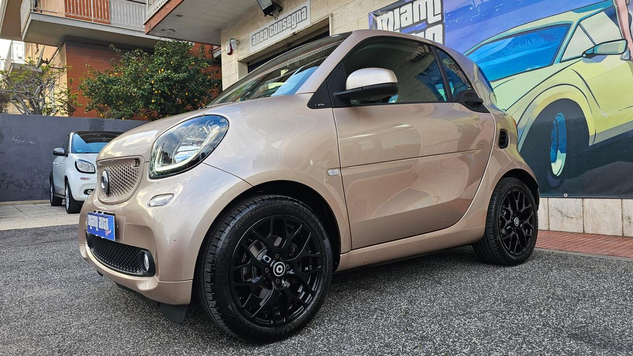 Smart Fortwo 90 0.9 Turbo twinamic Prime PACK SPORT ORO ROSA UNIPRO' NAV LED