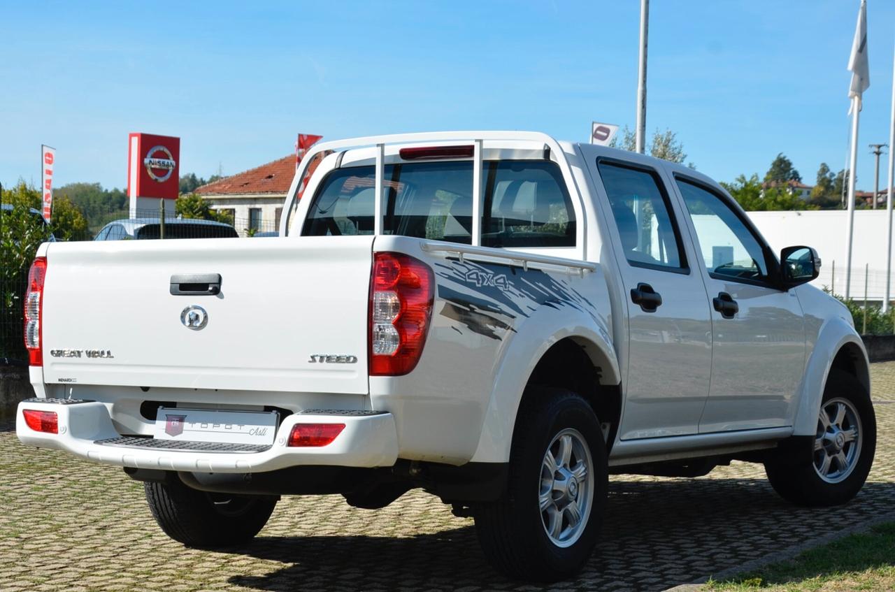 GREAT WALL STEED DC 2.4 PREMIUM GPL 4WD 150cv, AUTO PRIVATA, NO IVA, UNICOPROPRIETARIO, EURO 6D, UFF ITALIANA, NAVI, RETROCAMERA, PERMUTE