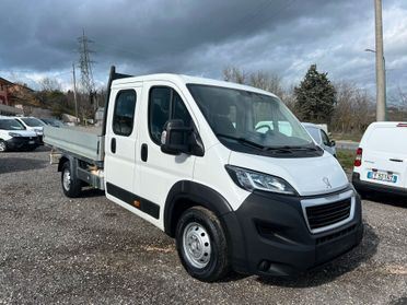 Peugeot Boxer Doppia Cabina 7POSTI con Cassone aperto 2.2 HDi 160cv