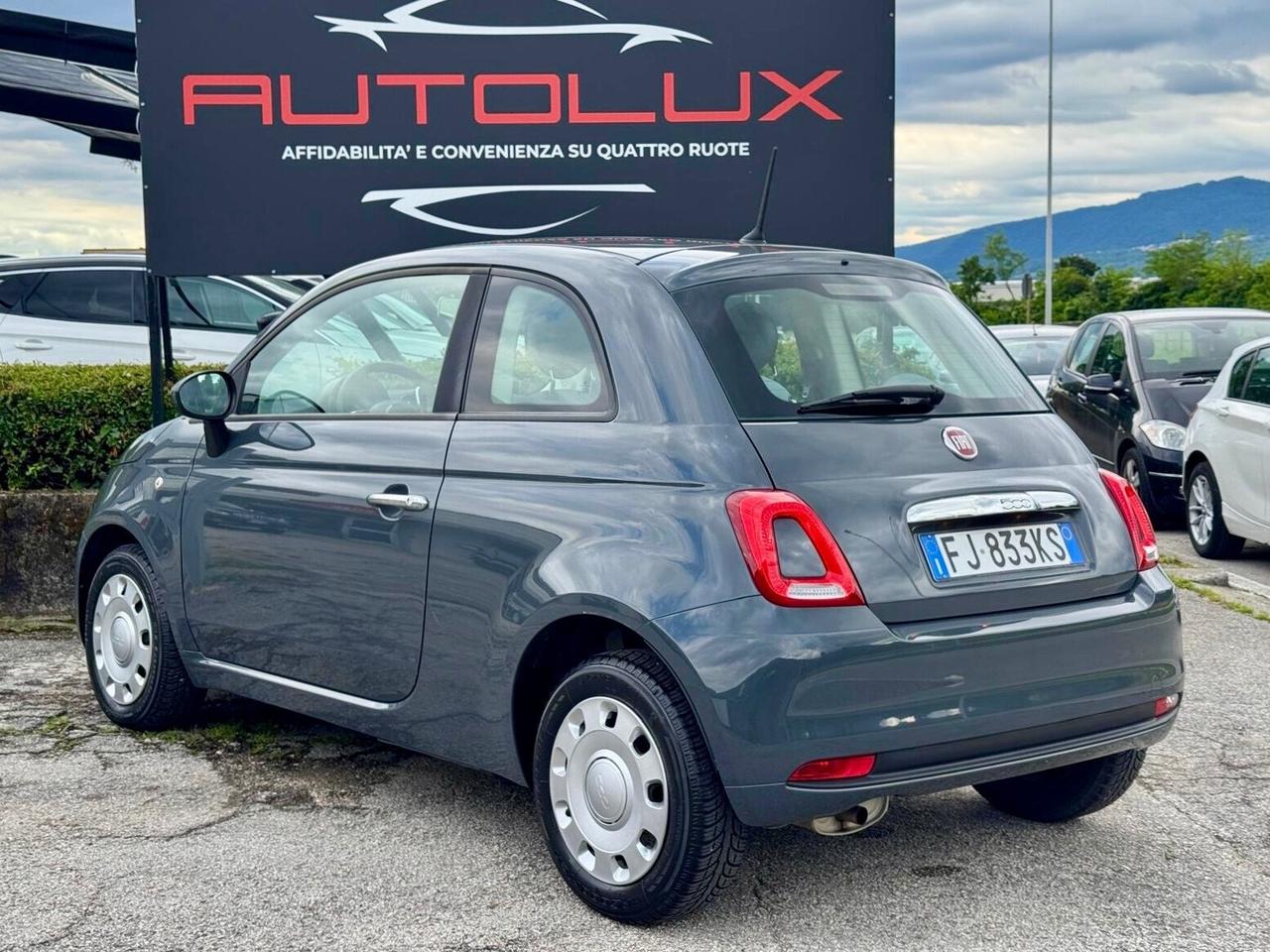 FIAT 500 1.2I - 69CV 2017 79.500KM OK NEO PATENTATI