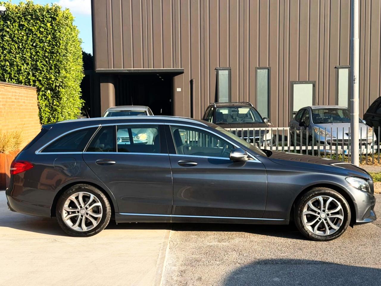 Mercedes C 220d-Navi,Led,Pelle-Full-Euro6-2015