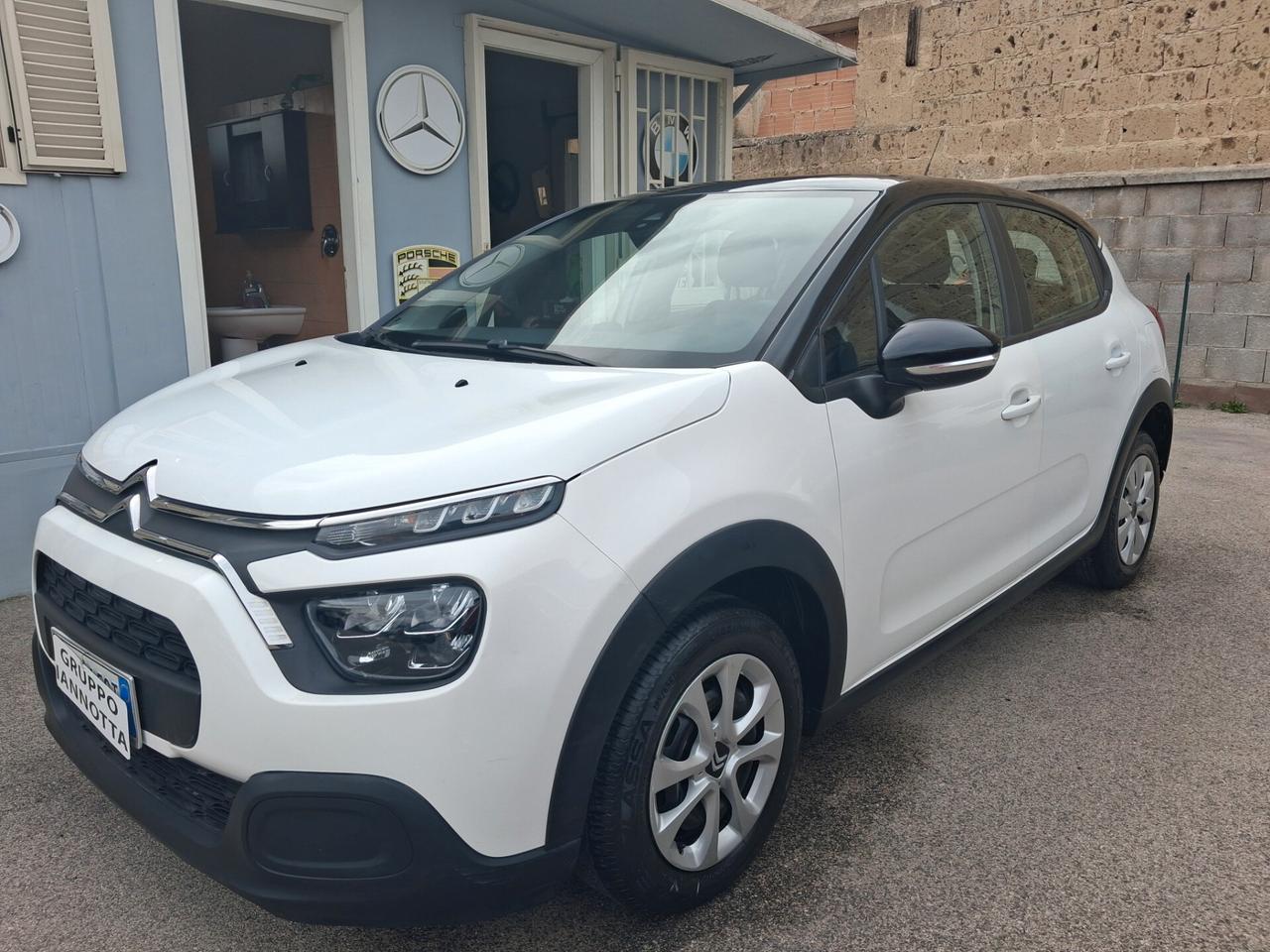 Citroen C3 BlueHDi 102 C.V. FARI FULL LED ITALIANA GARANZIA 12 MESI CON CERTIFICARTO DI CONFORMITA'