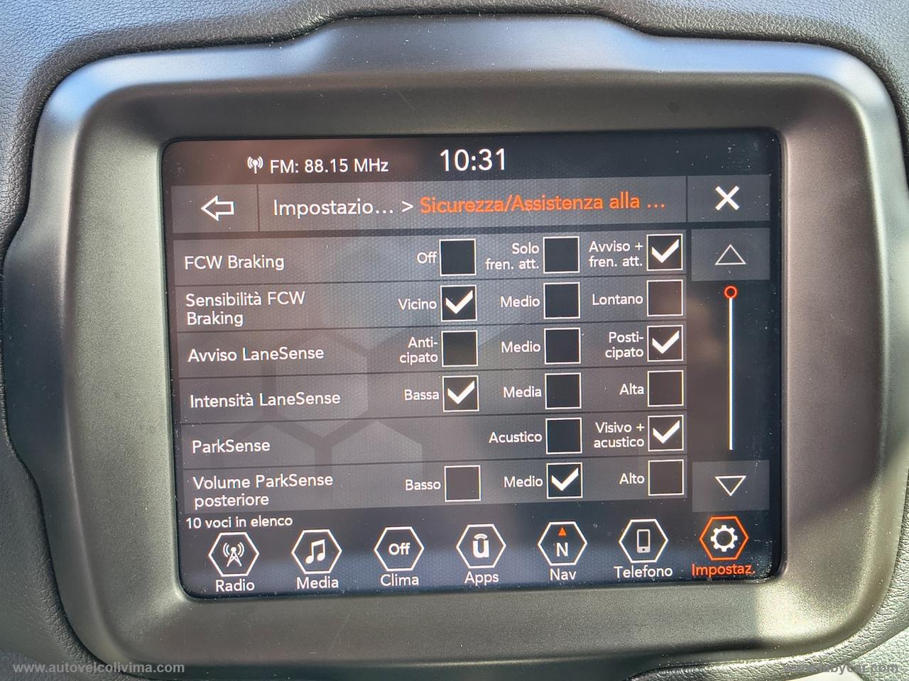 JEEP Renegade 1.6 Mjt 130CV Limited TAGL. E GARANZIA JEEP