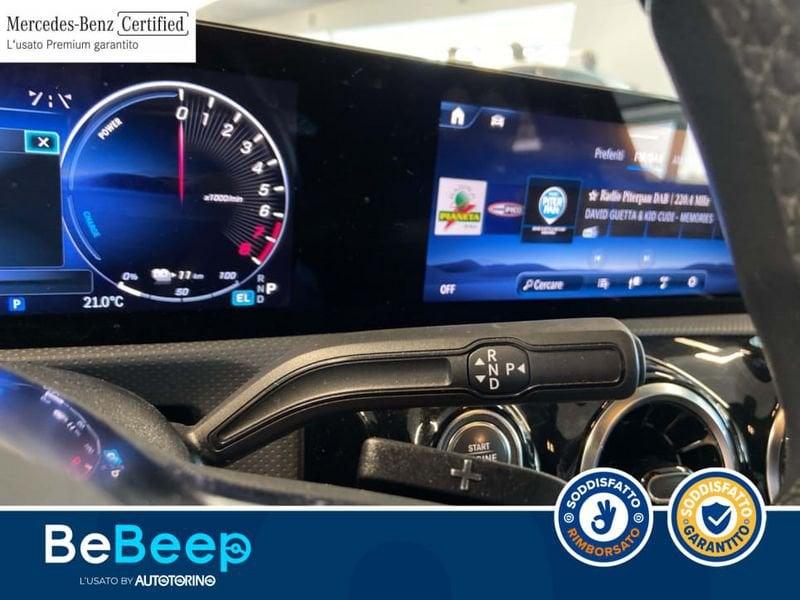 Mercedes-Benz Classe A A 250 E PHEV PROGRESSIVE ADVANCED AUTO
