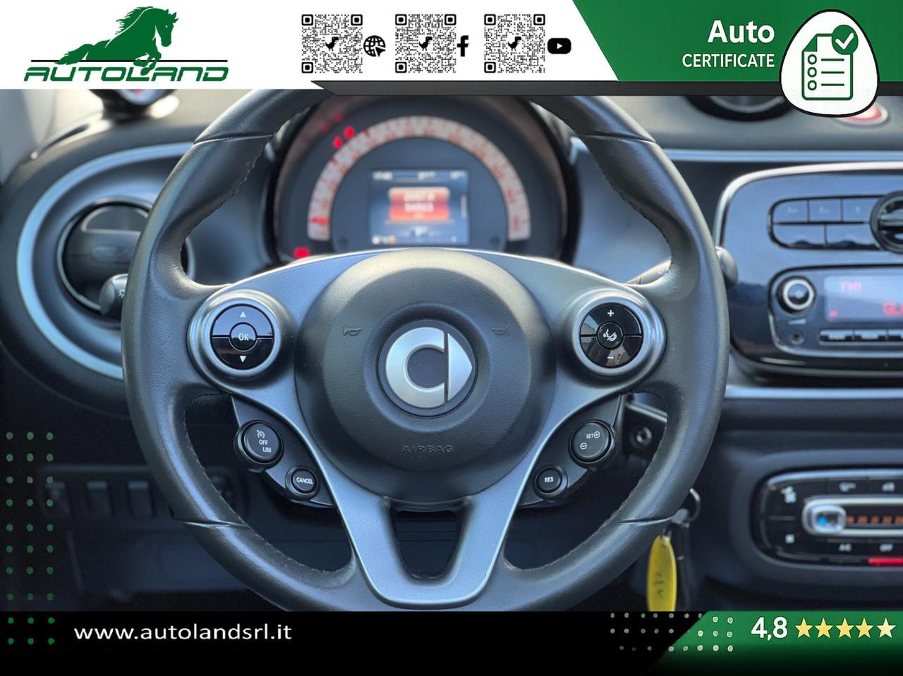 Smart forfour 0.9 t Passion 90cv twinamic Cabrio