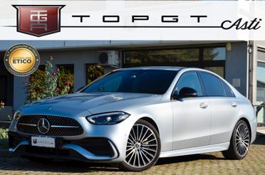 MERCEDES-BENZ C220d MHEV MILD HYBRID PREMIUM AMG LINE 197cv AUTO, UFF ITALIANA, SERVICE MERCEDES, HI-FI PREMIUM, FARI HIGH BEAM, RETROCAMERA, PERMUTE