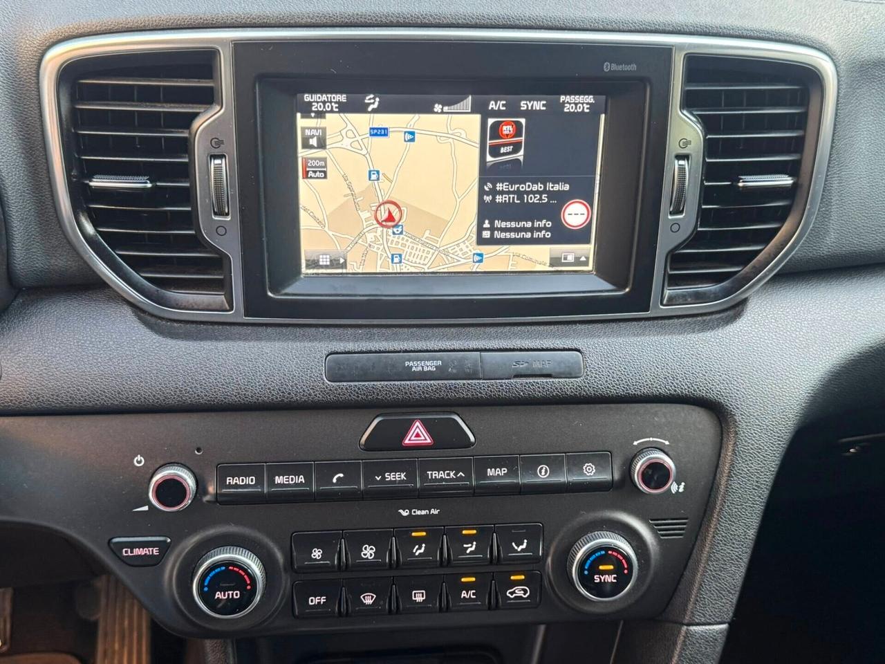 KIA SPORTAGE 1.7 CRDI 115 CV. CLASS NAVI+CERCHI+RETROCAMERA