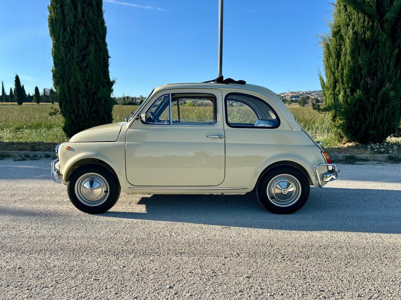Fiat 500 110 F BERLINA mod. L - RESTAURO COMPLETO Motore 650 Cambio Sincronizzato