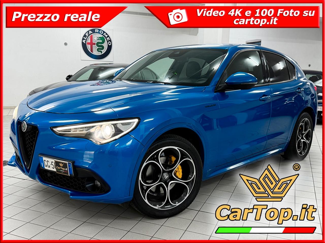 Alfa Romeo Stelvio 2.2 TD 210 CV VELOCE Q4 DISTRIBUZIONE ESEGUITA UNICO PROPRIETARIO PERFETTE CONDIZIONI REGOLA