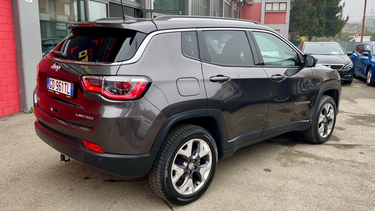 JEEP COMPASS 2.0 4WD 140CV GANCIO TRAINO -FULL LED, PELLE, NEOPATENTATI