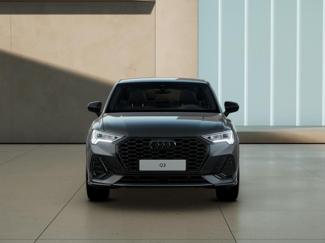 Audi Q3 sportback 35 2.0 tdi identity black s-tronic