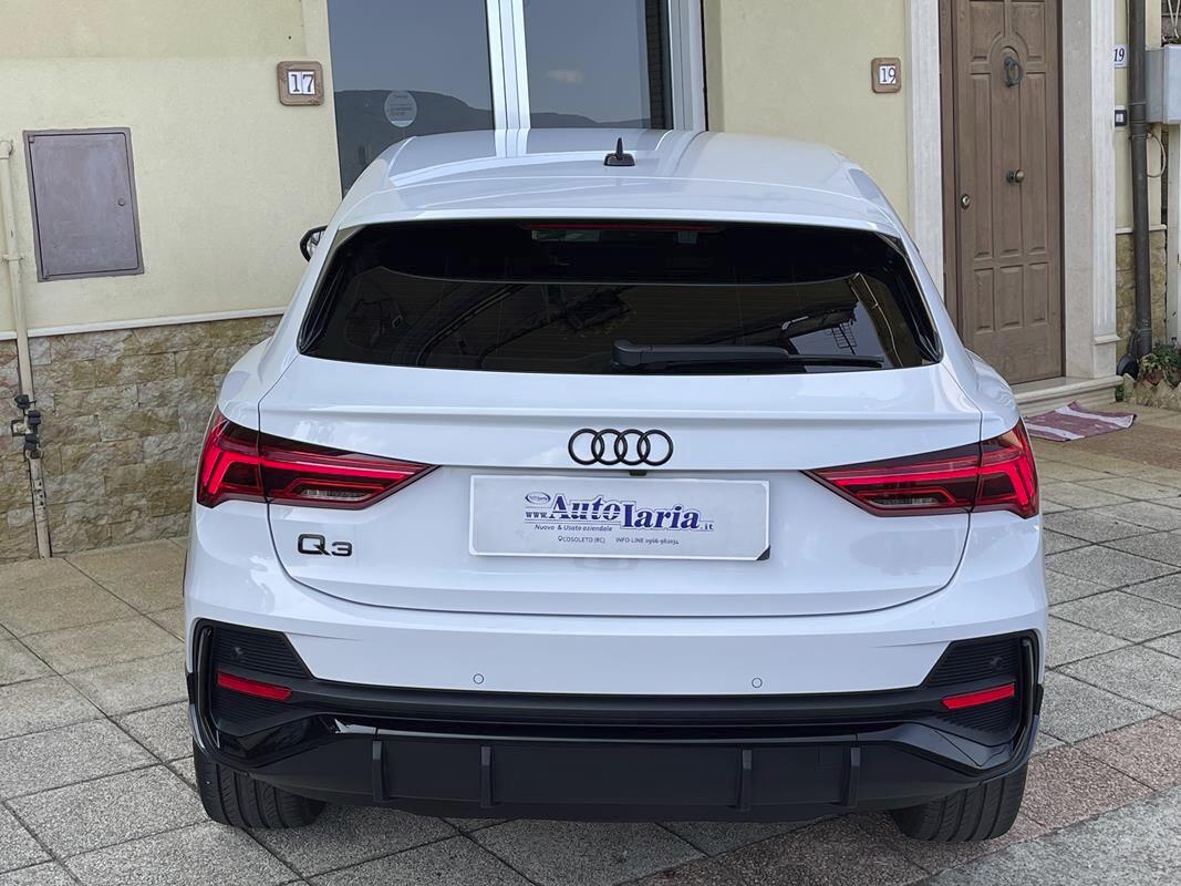 Audi Q3 SPB 35 TDI S tronic S line edition Interno/Esterno-Navigazione MMI plus-Fari Full Led matrix-Retrocamera-Cerchi lega Audi Sport 20"-Pack Black edition