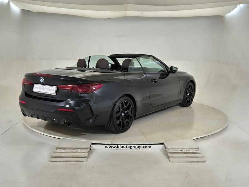 BMW Serie 4 G23 LCI 2024 Cabrio 420i Cabrio MSport Pro auto