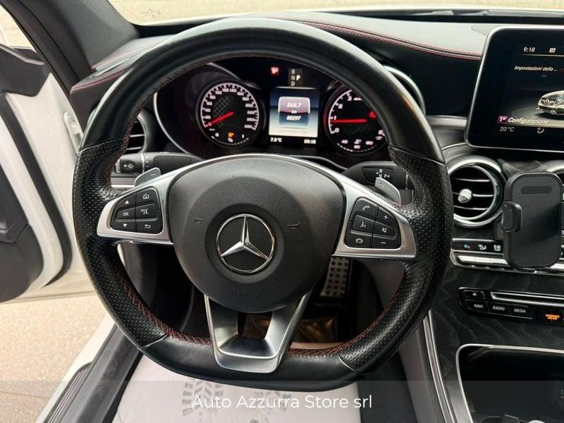 Mercedes-Benz Classe C C 43 4M AMG Coupé | TETTO, 19'', SCARICO AMG, PACK NIGHT, PROMO AZZURRA