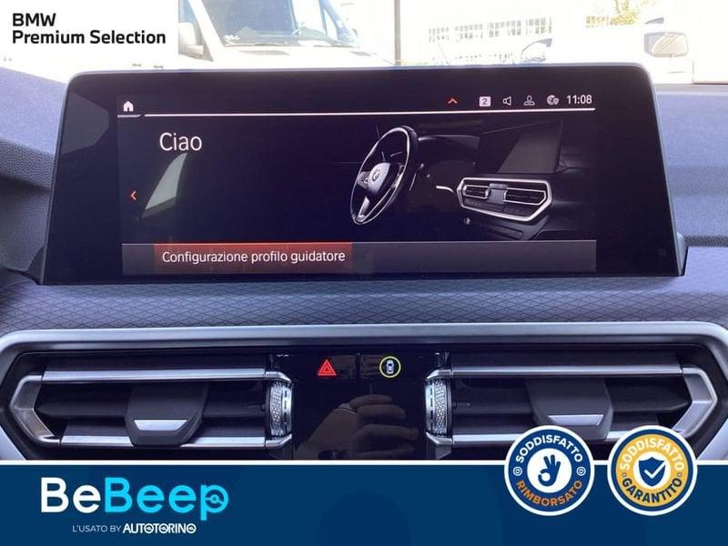 BMW X3 XDRIVE20D MHEV 48V MSPORT AUTO