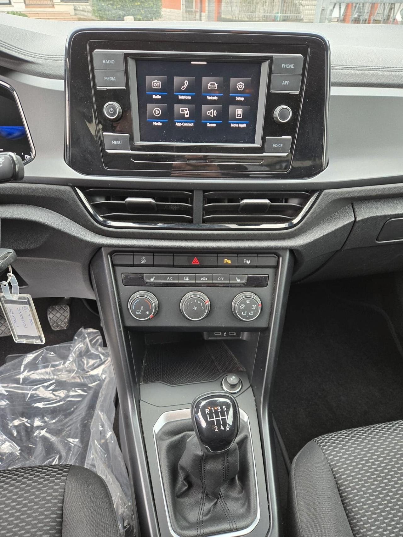 VOLKSWAGEN T-ROC 1.0 LIFE EDITION 110 cv BENZINA -PROMO GENNAIO GA FIN&SAFE-