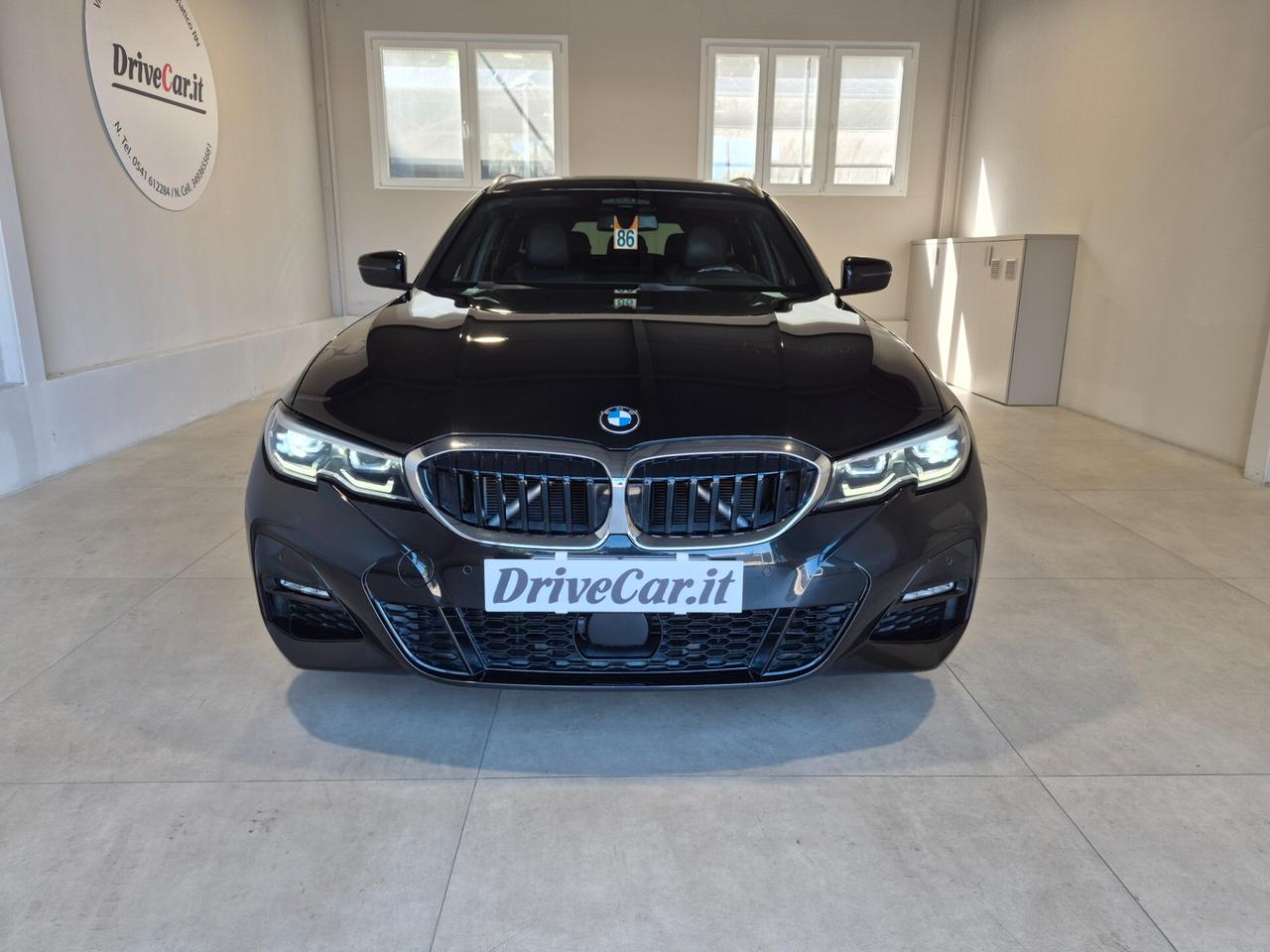 BMW 320 TOURING 320D XDRIVE MSPORT AUTO LED PELLE CLIMA 3ZONE CARPLAY ACC. RETROCAM. 1 PROPRIETARIO