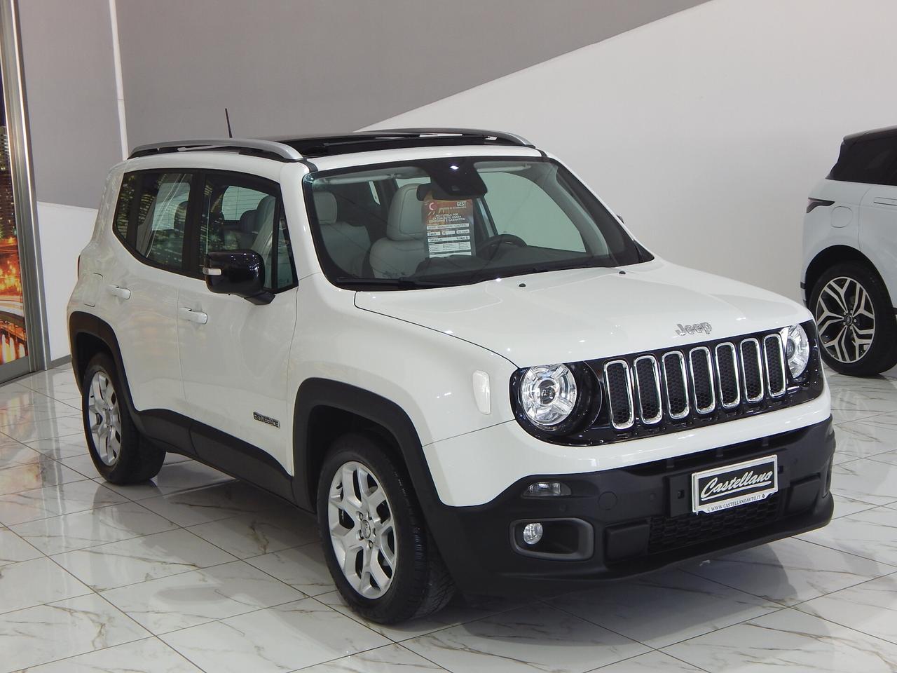 Jeep Renegade 1.6 mjt Limited DDCT 120cv TETTO-PELLE-XENON-PARK