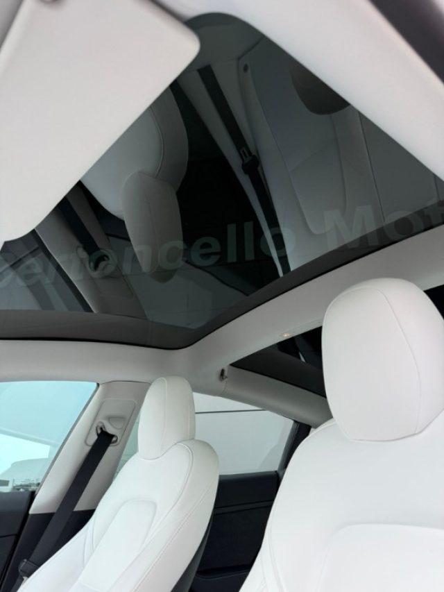 TESLA Model 3 RWD AUTOPILOT-LED-PELLE BIANCA-TETTO-WINTER