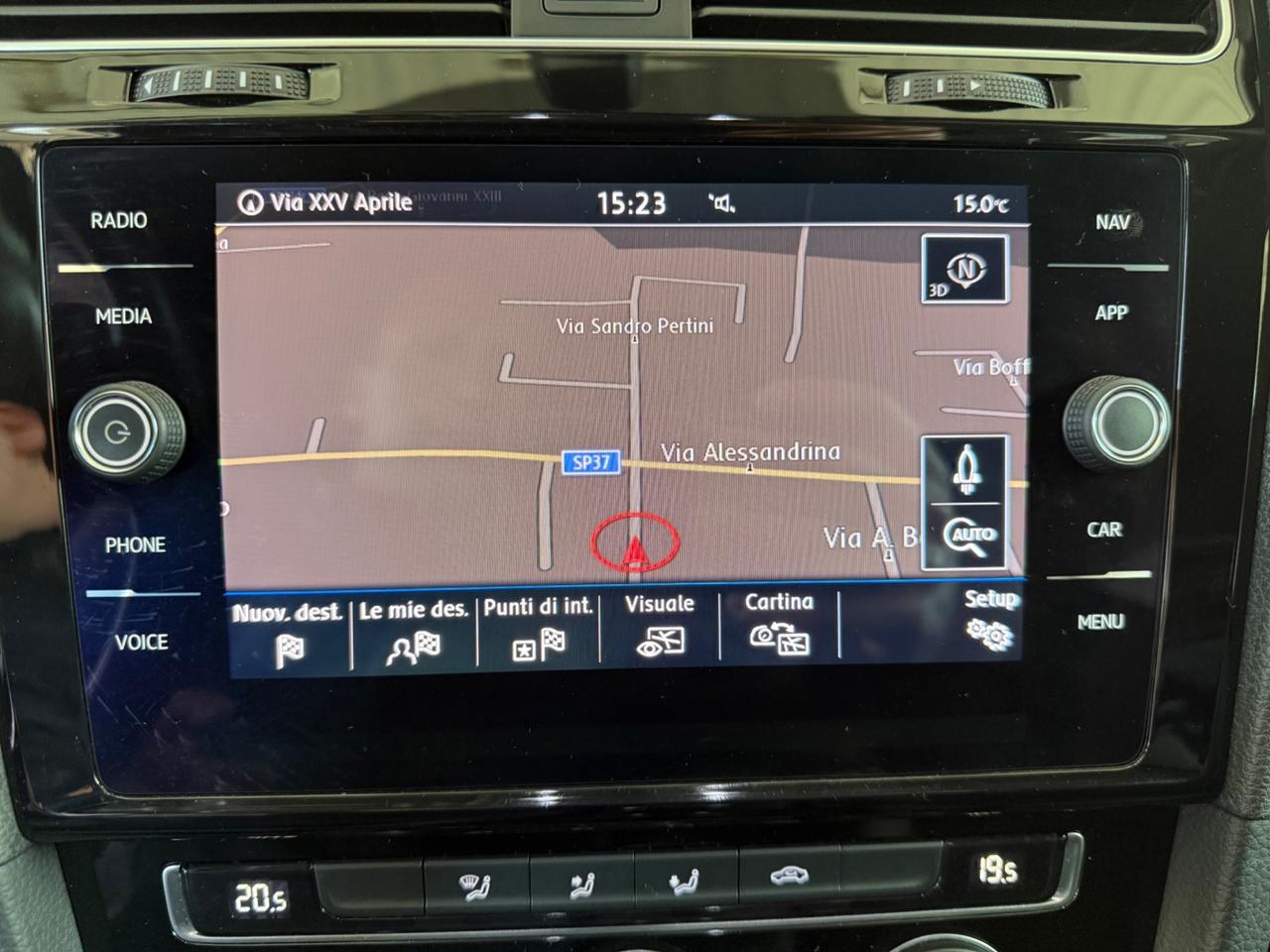 Volkswagen Golf 2.0 TDI 5p. Highline UNICO PROP TAGLIANDI VW