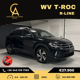Volkswagen T-Roc 2.0 TDI SCR 150 CV DSG 4MOTION R-Line