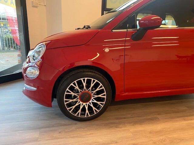 Fiat 500 1.0 Hybrid Red