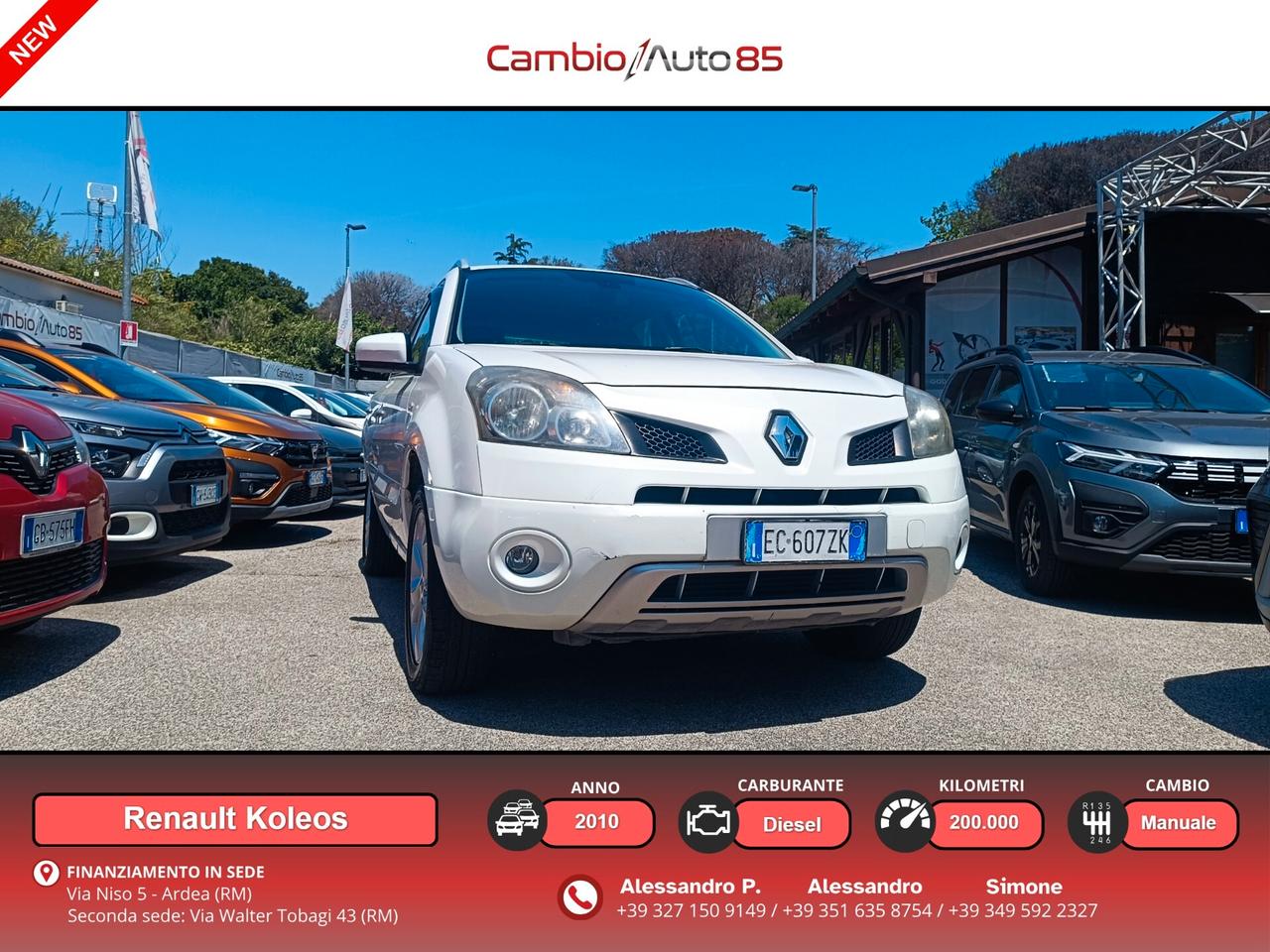 Renault Koleos 2.0 dCi 150CV 4X4 Dynamique