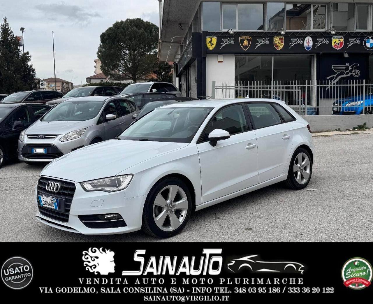 A3 SPB 2.0 tdi 150CV GARANZIA 24 MESI