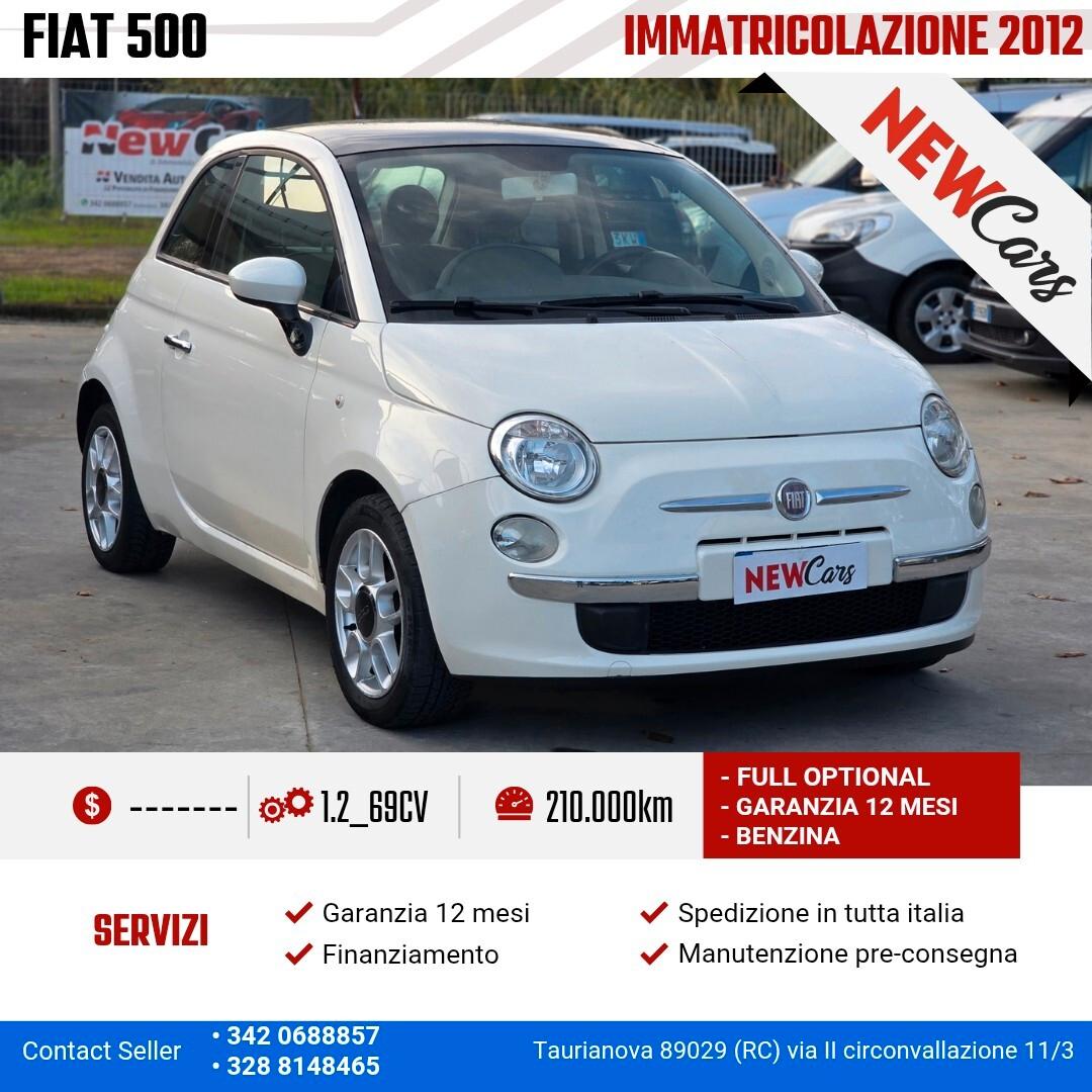 Fiat 500 1.2 Lounge 2012
