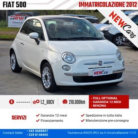 Fiat 500 1.2 Lounge 2012