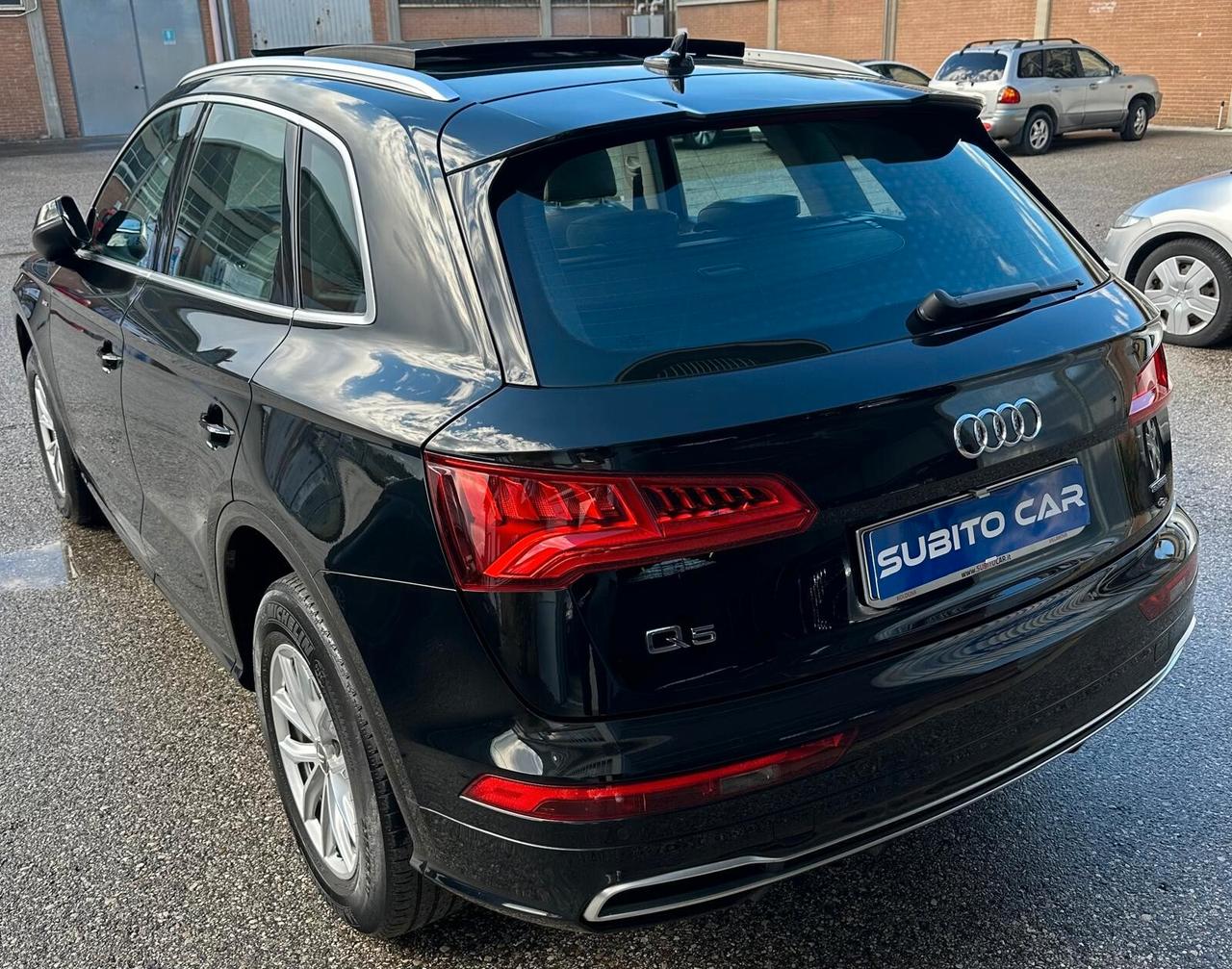 Audi Q5 40 TDI quattro S tronic line plus TETTO APRIBILE INTERNO PELLE MISTO ALCANTARA