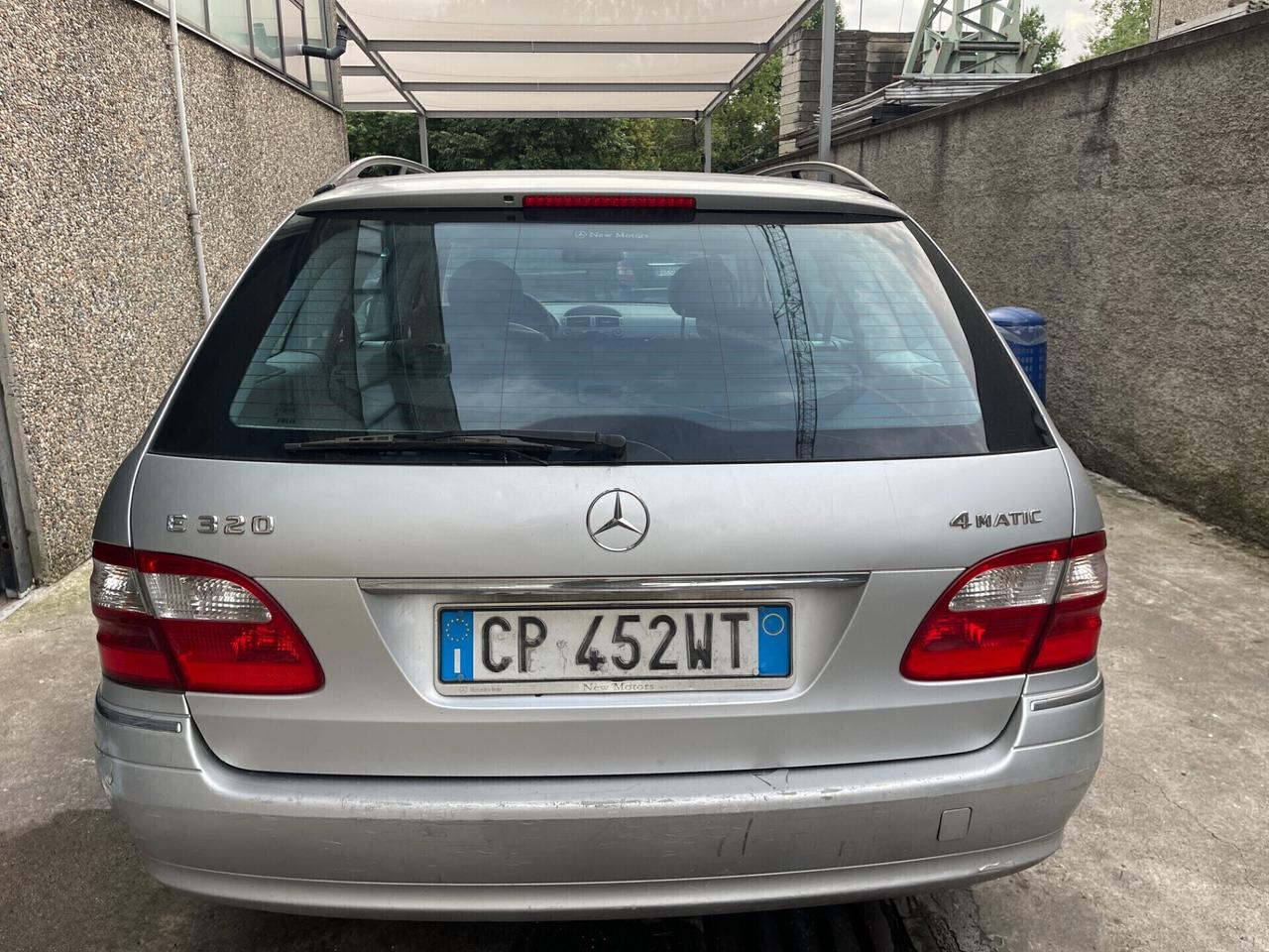 MERCEDES E 320 S.W. BENZINA-GPL EURO4 4MATIC AVANGARGE