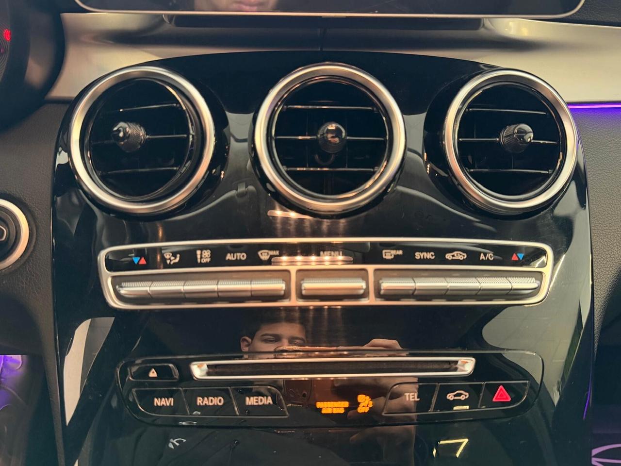 MERCEDES-BENZ CLASSE C180 SPORT 1.6 116CV NAVI OK NEOPATENTATI ANNO 2017